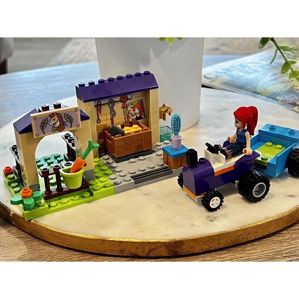 LEGO FRIENDS Set 41361 ~‎ Mia's Foal Stable ~ Assembled Once - Complete